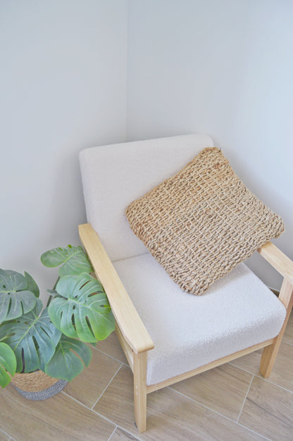 Coussin en jute