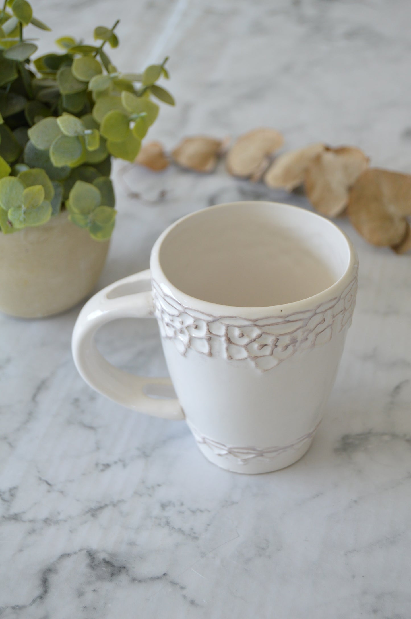 Tasse blanche originale