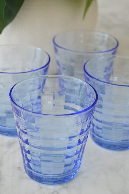 Verres bleu Duralex