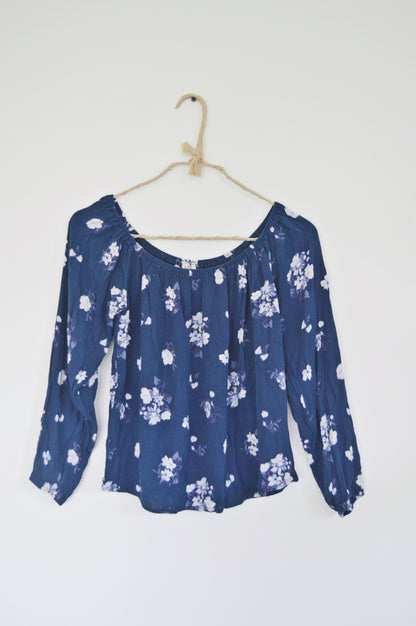 Top froissé floral Taille 34