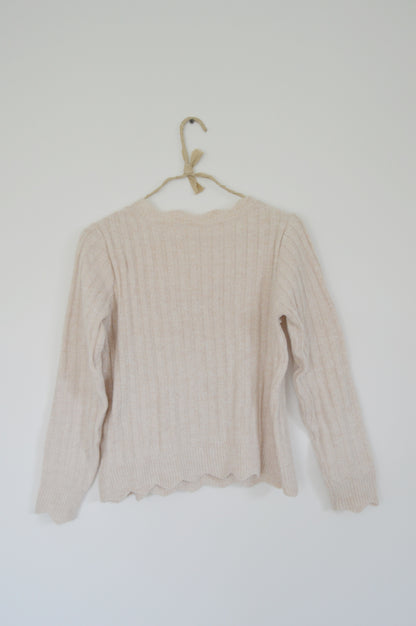 Pull beige original Taille 36/38