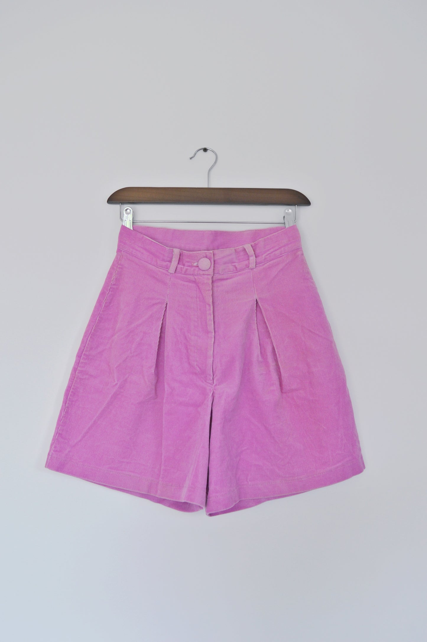 Short côtelé rose Taille 36