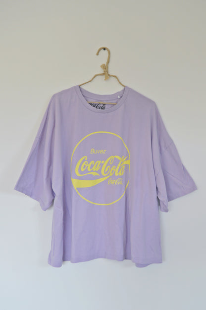 Tee shirt lilas Coca-cola Taille 40/42