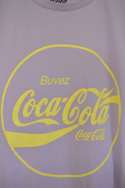 Tee shirt lilas Coca-cola Taille 40/42